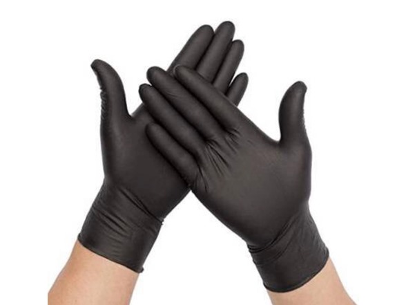 2000-Count Powder Free Nitrile Gloves (Black) $64.99 at Woot!