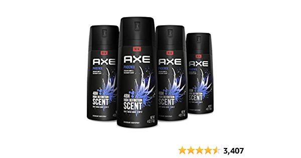 4 Cans Of Axe Body Spray Deodorant as low as $11.53 - $11.53