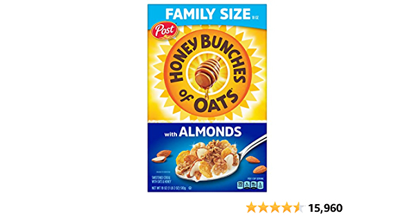 Family Sized Box of Honey Bunches of Oats with Almonds For as Low as  $2.97 - $2.97