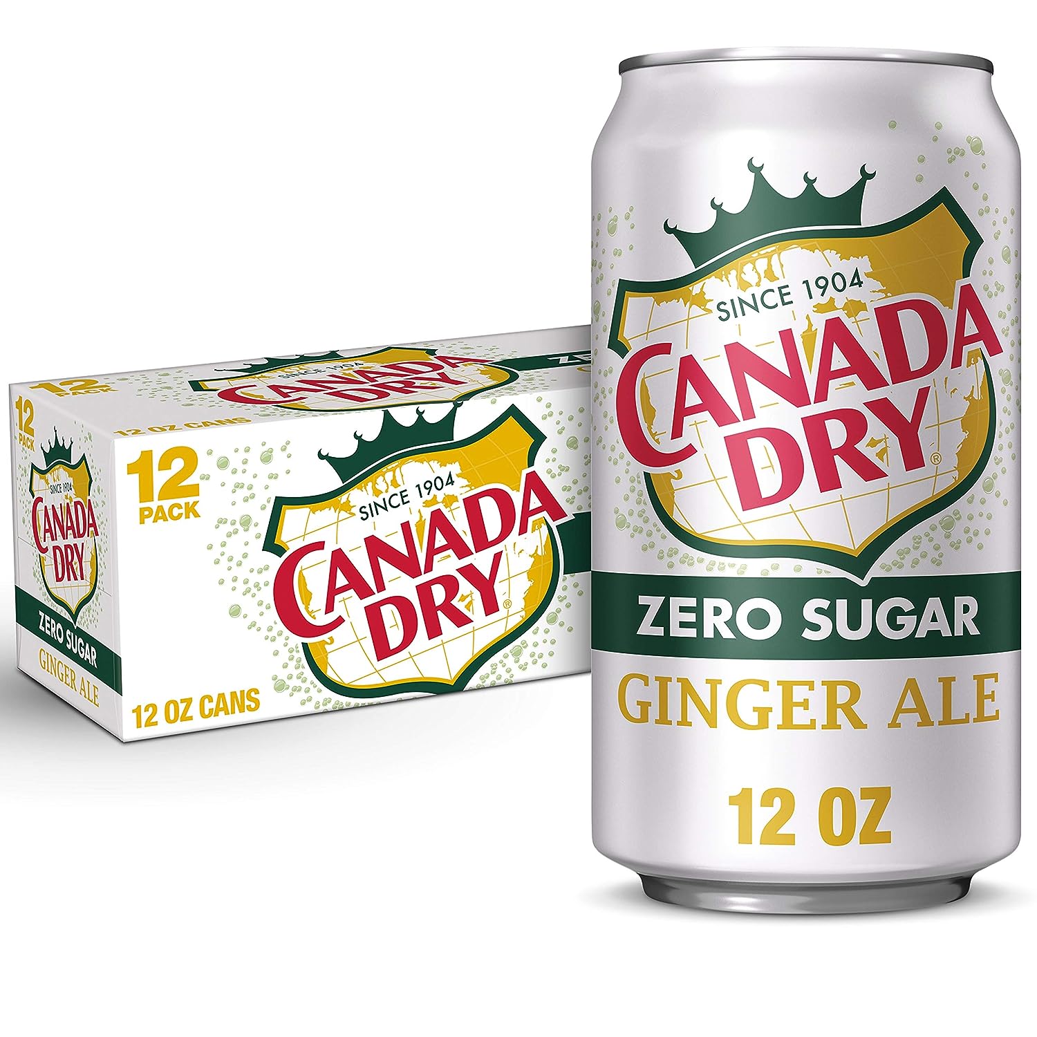 12-Pack of Sunkist Orange Soda, Canada Dry Ginger Ale, or Zero Canada Dry Ginger Ale Cans $4.23 - $4.73 + Free Shipping - $4.23
