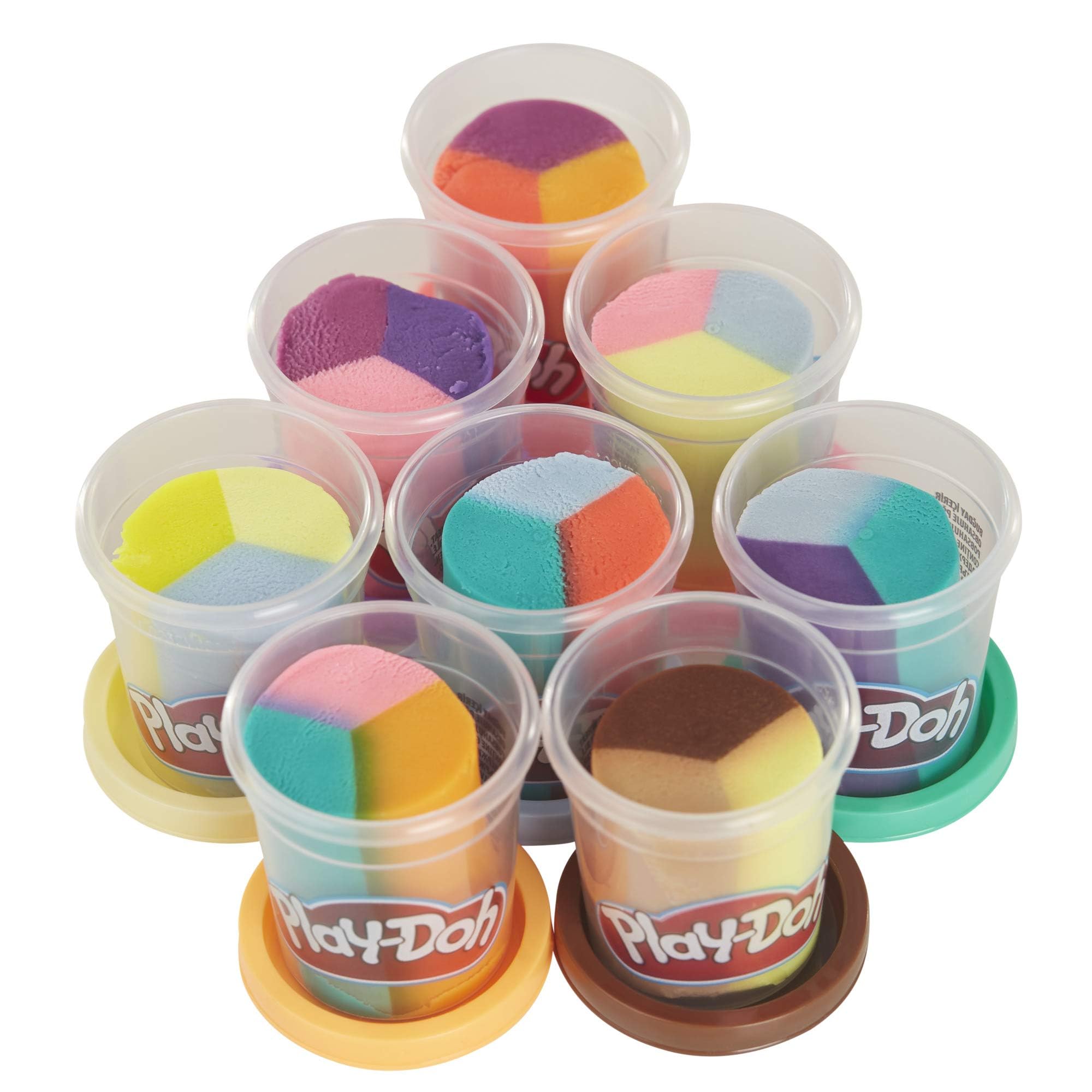 Play-Doh Crazy Cuts Stylist Hair Salon Includes 8 Tri-Color Cans & More $4.5