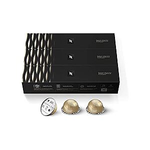 60-Ct Nespresso Capsules Vertuo Coffee Pods (Sweet Vanilla, Medium Roast) $48 + Free Shipping w/ Amazon Prime