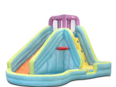 Little Tikes Slam 'n Curve Inflatable Water Slide with Blower $379