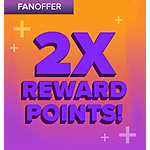 Fandango 2x Reward Points with Any Movie Ticket Purchase - 5/27/24 to 5/30/24 - 2 Movie Tickets = $5 Promo Code