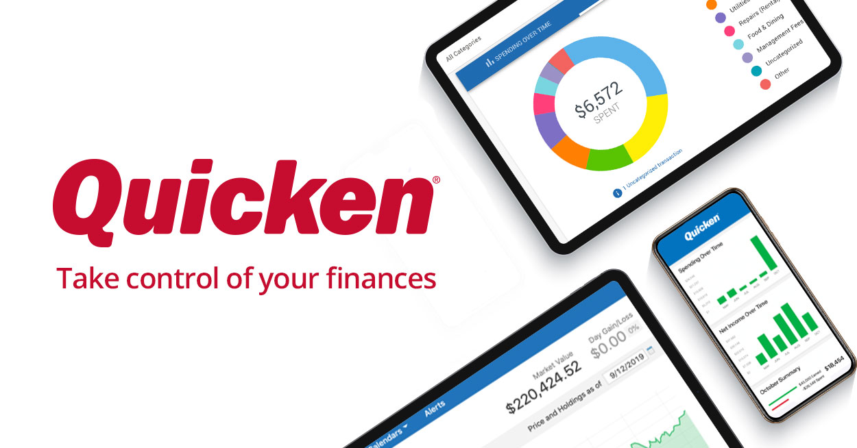 Quicken Deluxe Personal Finance - Get 1-Year Subscription (Windows/Mac) for $25.99 [New Memberships Only]