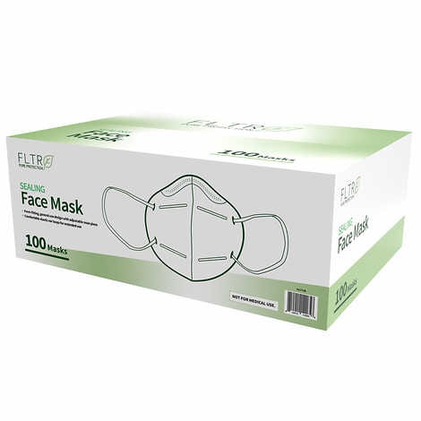 Download Costco Fltr95 Sealing Face Mask 100 Masks 259 99 PSD Mockup Templates