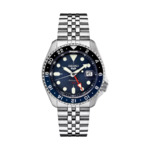 Seiko Men's 5 Sports SKX GMT Series Stainless Watch (Blue or Black Dial) $356 + Free Shipping