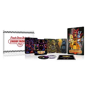 Five Nights at Freddy's – Ultimate Collector's Edition IconArt with SteelBook (4K Ultra HD + Blu-ray + Digital)) (Amazon Exclusive) $49.99