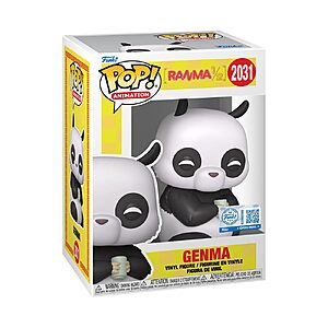 Funko Pop! Animation: Ranma 1/2 - Genma - (Panda) - Amazon Exclusive - Collectable Vinyl Figure - Gift Idea - Official Merchandise - Toys for Kids & Adults - Anime Fans $6.49