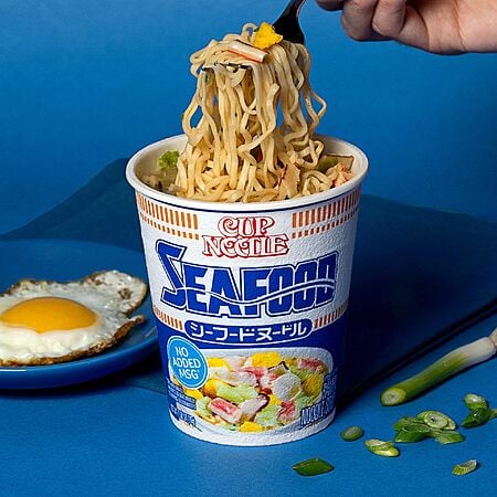 Nissin Cup Noodles Ramen Noodle Soup, Seafood, 2.68 Ounce (Pack of 6) as long as $10 after 5+ subscribe and save