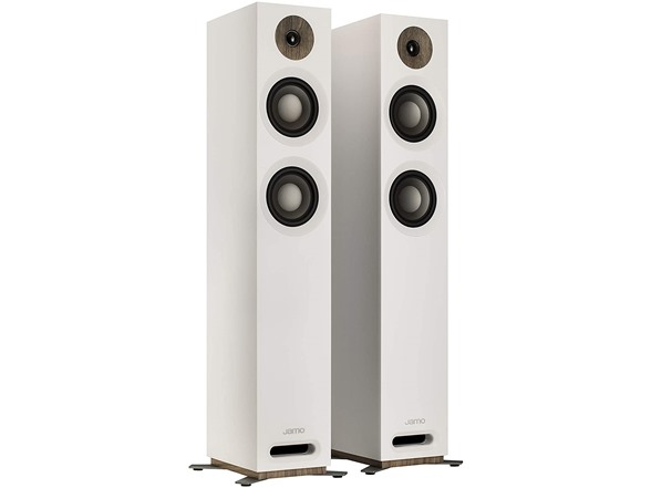Jamo Studio Series S 807 Floorstanding Speakers (Pair) - White $199.99