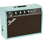 Fender Mini 65 Twin Amp Daphne Blue 1W Guitar Amplifier $39.99 + FS at Amazon