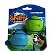 Chuckit! Sniff Ball Dog Toy, Durable High Bounce Bacon and Peanut Butter Scented Rubber Dog Ball Fetch Toy, Medium, 2 Pack $6.97 @ Amazon