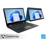 Gateway Notebook 11.6&quot; Touchscreen 2-in-1s Laptop, Intel Celeron N4020, 4GB RAM, 64GB HD, Windows 10 Home, Blue, GWTC116-2BL - Walmart.com $99.50