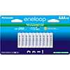 Eneloop Panasonic BK-4MCCA10FA AAA 2100 Cycle Ni-MH Pre-Charged Rechargeable Batteries, 10-Battery Pack $19.84