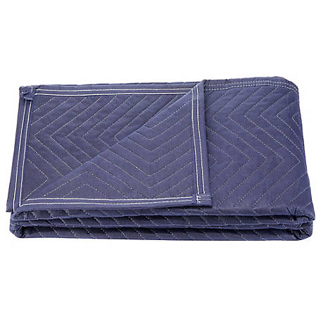 2- Barn Star 72 in. x 45 in. Solid Blue Moving Blanket, 2-Pack $15 for 4 Blankets
