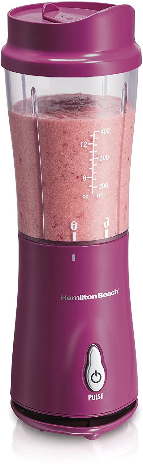 Hamilton  Beach 14 Oz Travel Cup/ Lid Personal Blender (Raspberry) - $14.31 w/ FS