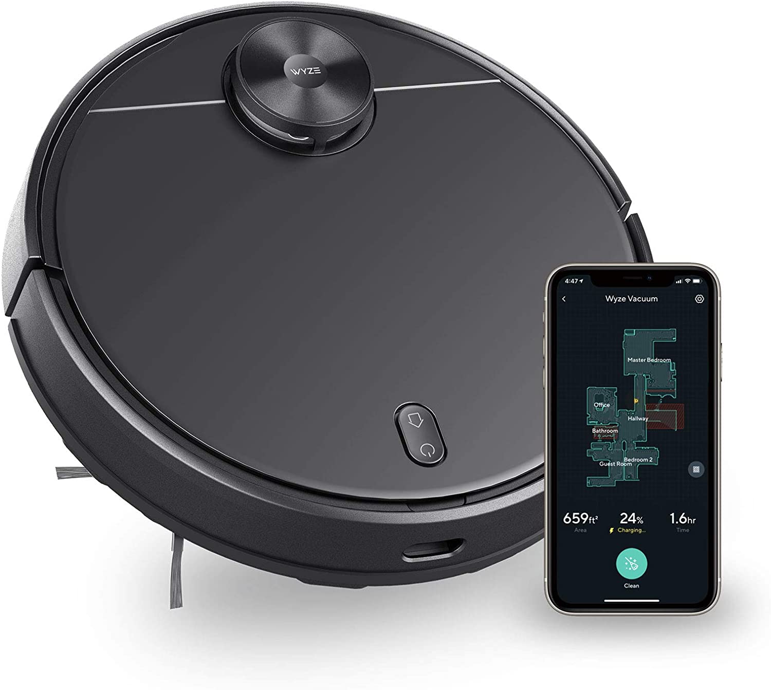 Wyze 2100Pa Strong Suction Robot Vacuum with LIDAR Mapping Technology - $227.78 w/ free shipping