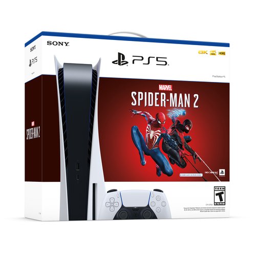 Military and Veterans Sony PlayStation 5 SLIM Bundle Console Marvel’s Spider-Man 2 $480