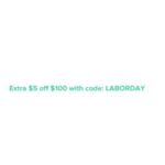 Extra $5 off LABORDAY sale Select Brands - Raise.com