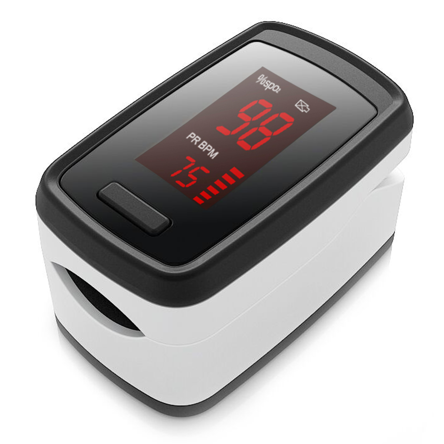 Portable Fingertip Blood Oxygen Pulse Rate Monitor OLED Display Home Physical Health $9.99