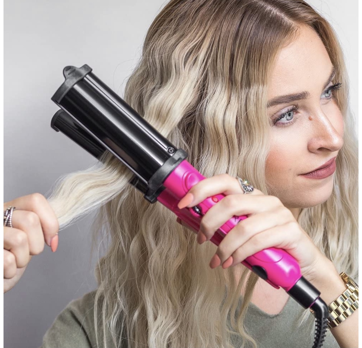 Revlon Salon Deep Hair Waver for Long Lasting Waves, 3/4" | Free shipping $14.99