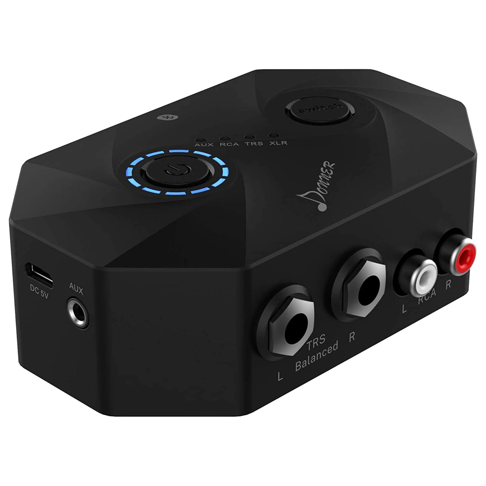 Donner BR2 Bluetooth 5.0 Audio Receiver aptX for Smart Phones/Tablets/Speakers $22.13