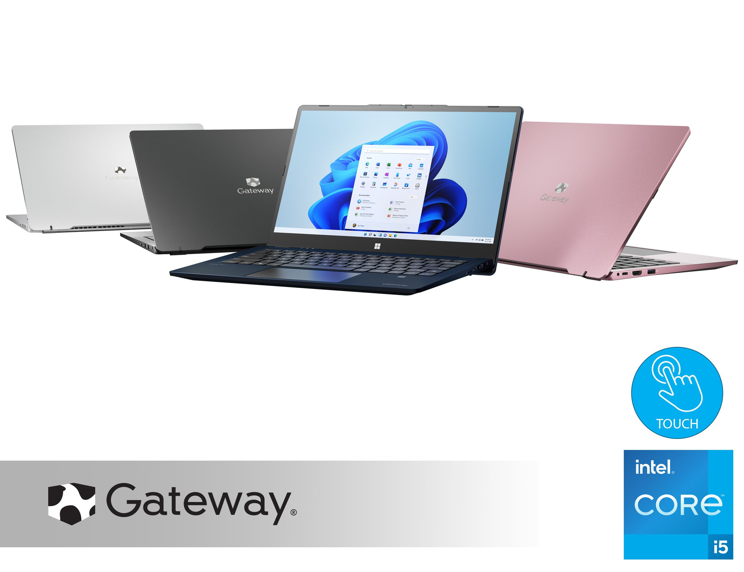 Gateway 14.1" Ultra Slim Notebook, FHD Touchscreen, Intel Core i5-1235U, 8GB RAM, 512GB SSD $289