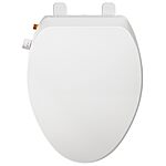 Elongated Bidet Toilet Seat – Non-Electric, Slow-Close Lid, Adjustable Water Pressure, Self-Cleaning Dual Nozzles for Frontal &amp; Rear Wash $59.49