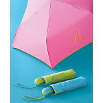 ShedRain Initial Monogram Compact Auto-Open Umbrella (Blue, Green, or Pink) $10 + Free Shipping