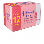 768-count Johnson's Baby Skincare Wipes (Fragrance Free) $12 + Free Store Pickup