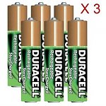 18-pack Duracell AAA Pre-Charged Rechargeable 800mAh Batteries $21.99 with V.me by Visa with free shipping