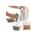FoodSaver Mealsaver Compact Vacuum Sealing System (White) $20 with free shipping