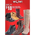 Navy Exchange Black Friday: Select Ladies' Pierre Dumas and Wanted Boots for $18.00