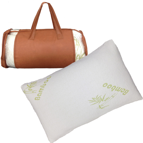 Bamboo Memory Foam Hypoallergenic Pillow - Slickdeals.net