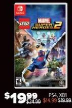 Gamestop Black Friday Lego Marvel Super Heroes 2 Ps4