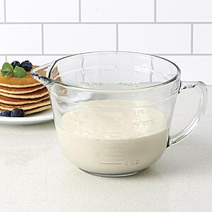 Anchor Hocking 8 cup Measuring Cup / 2 Quart Glass Batter Bowl with Lid $8.89