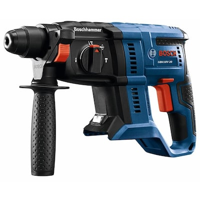 Bosch Bulldog Core18v-Amp 3/4-inSDS-Plus Variable Speed Cordless Rotary Hammer Drill in the Rotary Hammer Drills department at Lowes.com $129
