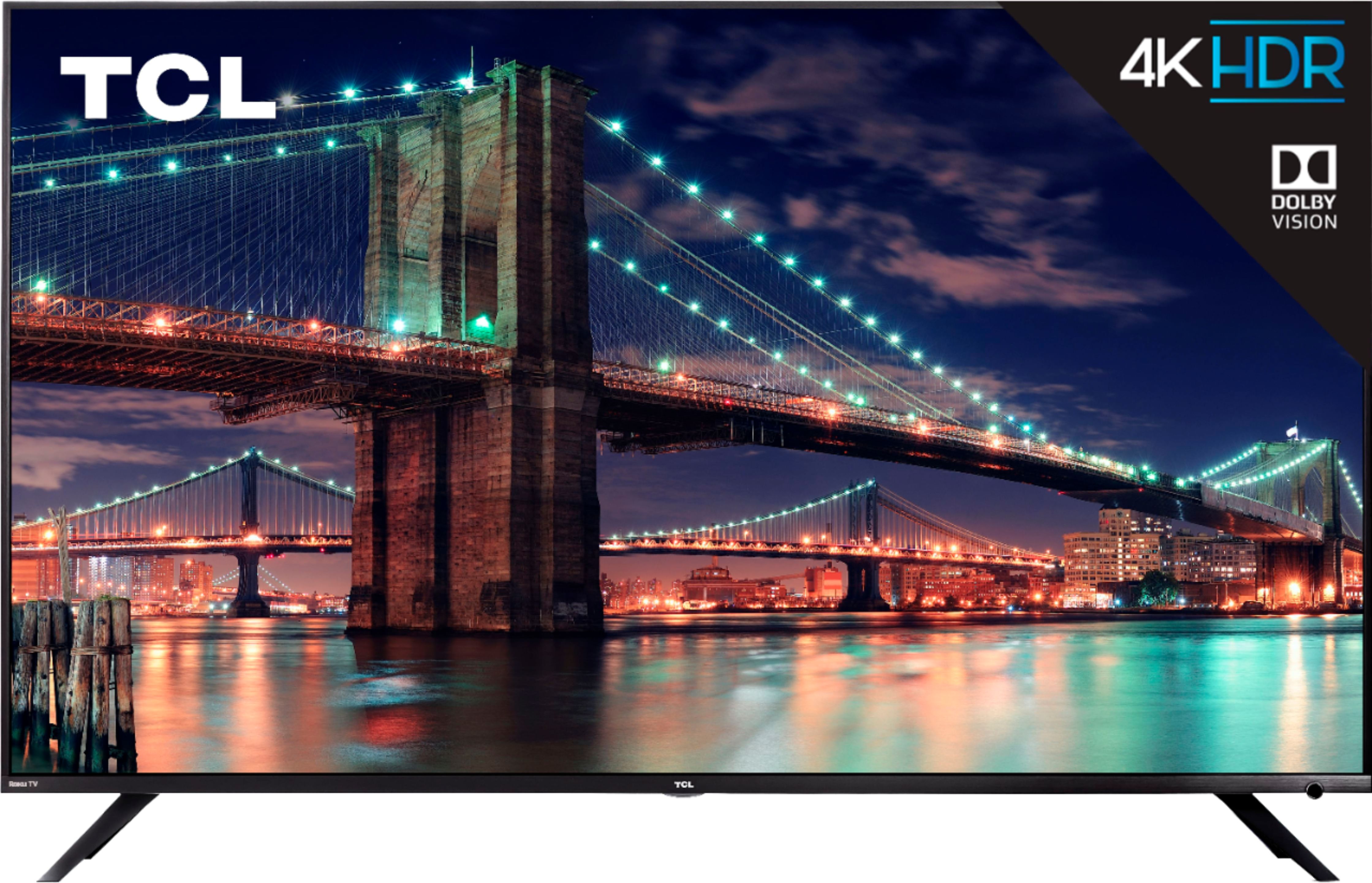 55 Tcl 55r615 Class Led 6 Series 4k Uhd Tv With Hdr Roku Tv 399 At Best Buy