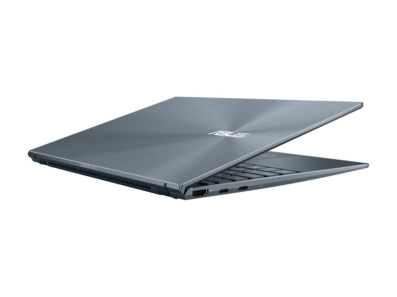 ASUS ZenBook 13 Ultra-Slim Laptop, 13.3” OLED FHD NanoEdge Bezel Display,  AMD Ryzen 7 5700U, 8GB LPDDR4X RAM, 512GB PCIe SSD, NumberPad, Wi-Fi 5