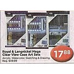 AC Moore Black Friday: Royal &amp; Langnickel Mega Clear View Case Art Sets for $17.88