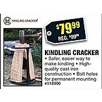 Northern Tool and Equipment Black Friday: Kindling Cracker for $79.99