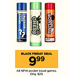 Kohl's Black Friday: All NPW Pocket Travel Games for $9.99