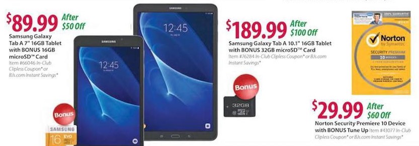 samsung galaxy tab a 10 1 memory cards