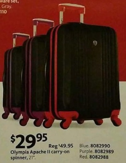 olympia apache carry on