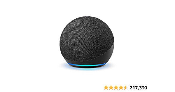 All-new Echo Dot (4th Gen, 2020 release) | Smart speaker with Alexa | Charcoal - $19.99