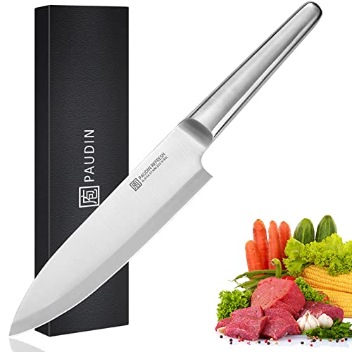 Chef’s Knife - PAUDIN Pro Kitchen Knife, 8-Inch Chef's Knife R1 made of German only $10.14+F/S