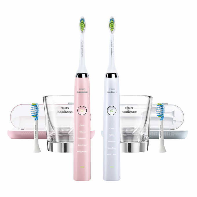 Philips Sonicare DiamondClean Rechargeable Toothbrush, 2-pack $179.99