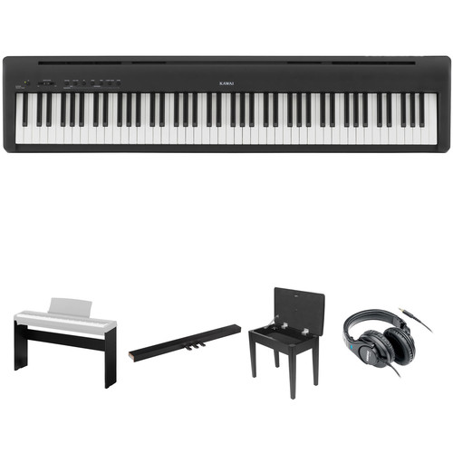 Kawai Es 110 Piano Stand Triple Pedal Assembly Piano Bench And