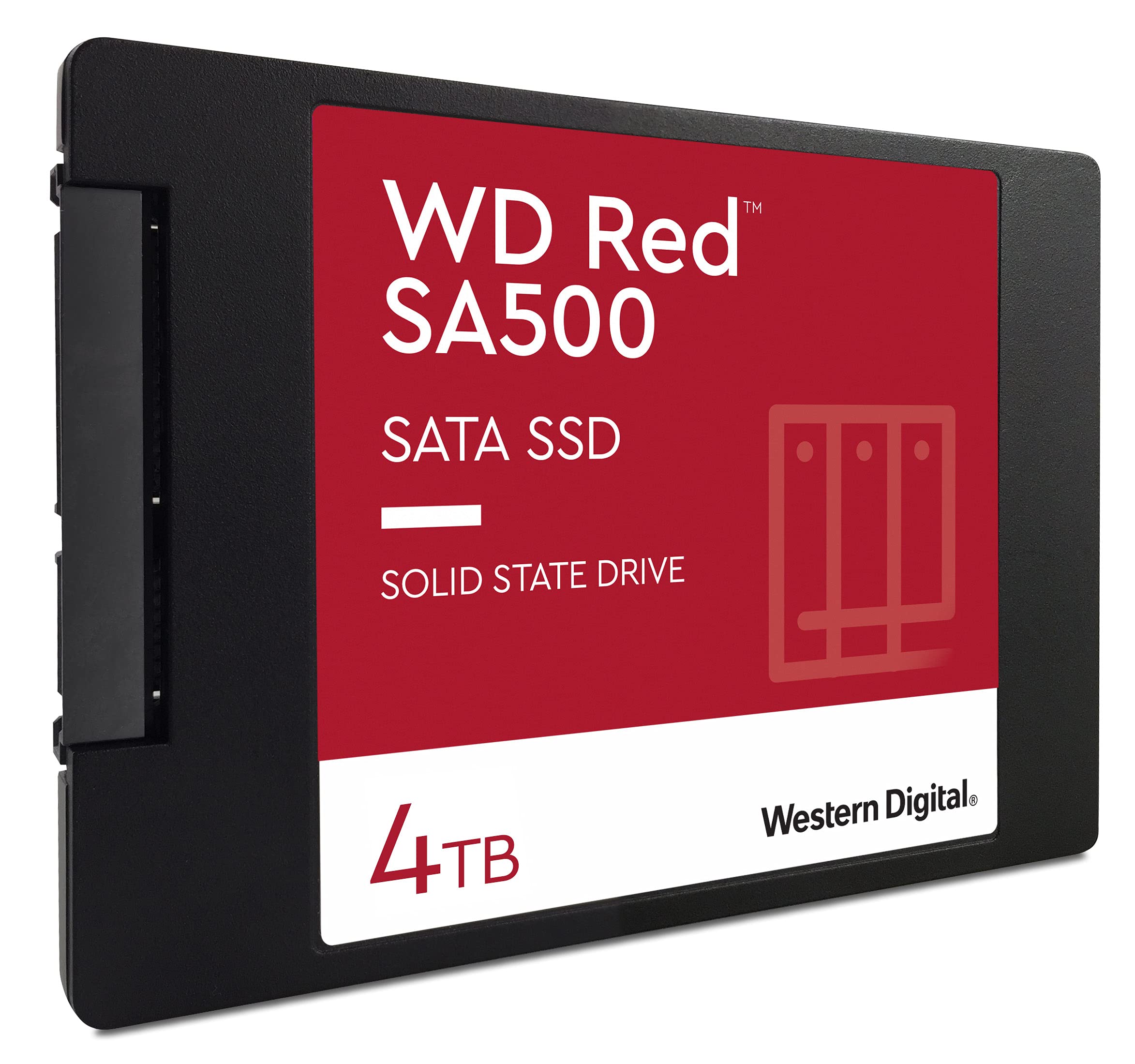 Western Digital 4TB WD Red SA500 NAS 3D NAND Internal 2.5" SATA SSD +F/S - Amazon $155.43